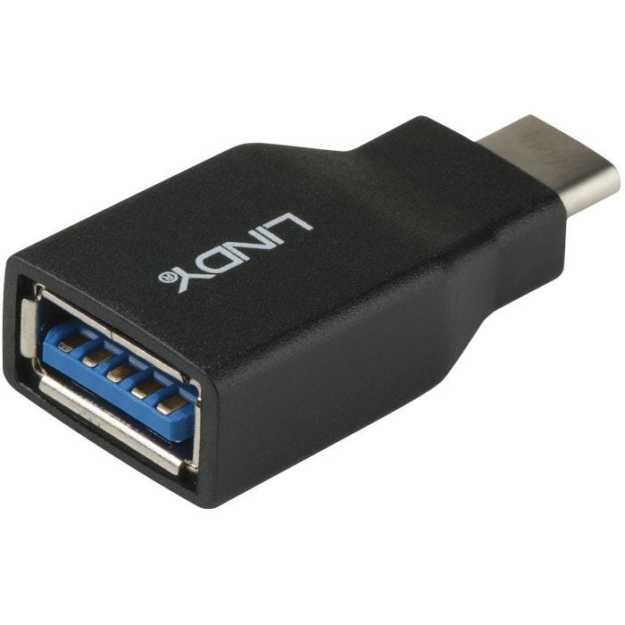LINDY USB 3.1 Adapter Type C/A USB 3.1 Type C plug/ Type A plug