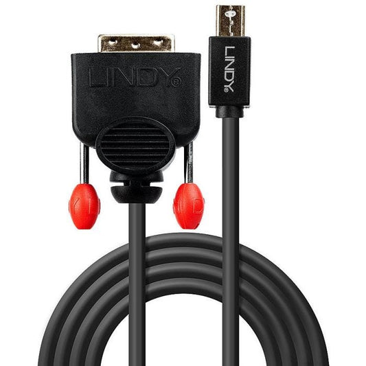 Lindy - Câble Mini DisplayPort vers Noir, 2m
