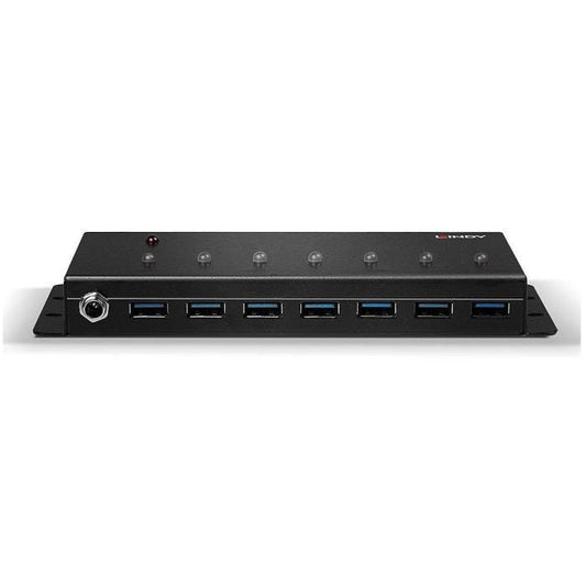 Lindy - Hub Métal USB 3.0 7 ports