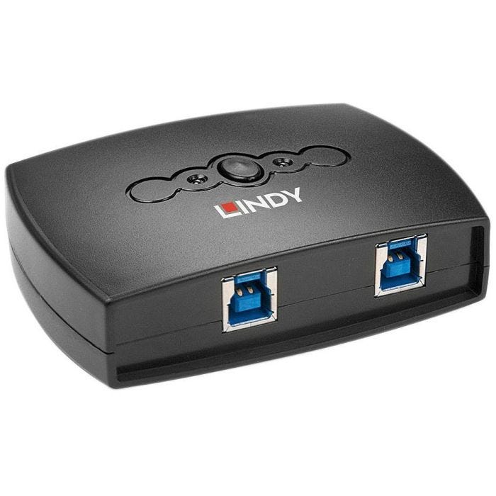 LINDY USB 3.0 Switch 2 Port