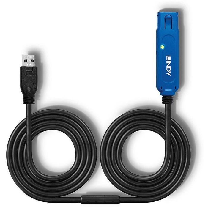 LINDY Rallonge active Pro USB 3.0 10m