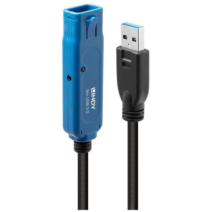 LINDY Rallonge active Pro USB 3.0 8m