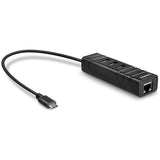 LINDY USB 3.1 Hub and Gigabit Ethernet Adapter USB 3.1 Gen 1 / USB 3.0 USB Type C