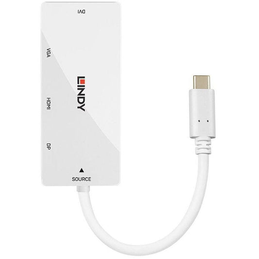 Lindy - Convertisseur USB Type C vers Multi-AV