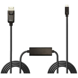Lindy - Câble adaptateur USB Type C vers DP 4K60 avec HDR, 10m