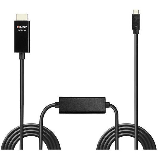Lindy - Câble adaptateur USB Type C vers HDMI 4K60 avec HDR, 5m