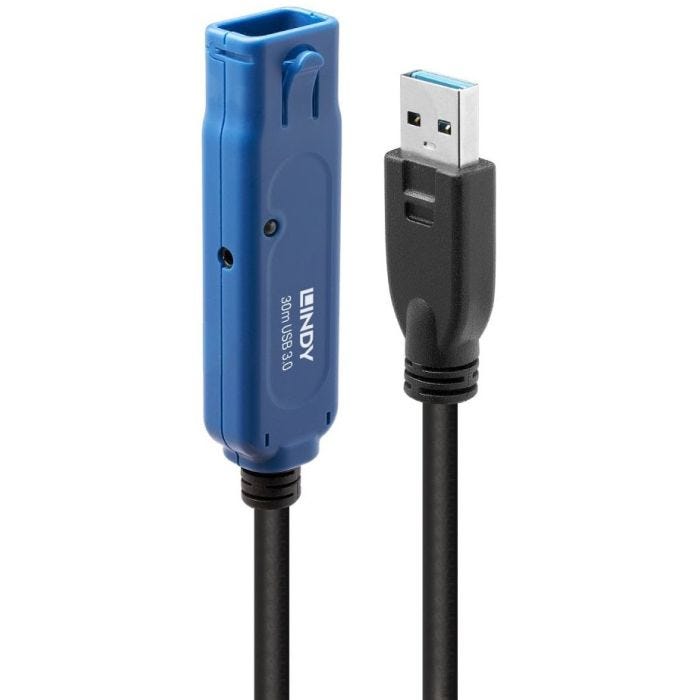 LINDY 30m USB 3.0 Active Extension Pro