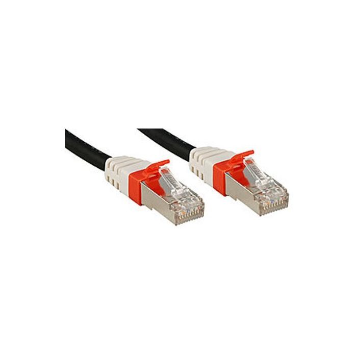 LINDY S/FTP Cat.6A Cable Black 40m LSOH incl. Testprotocol