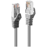 LINDY Cat.6 STP cable grey 1m easy shielded