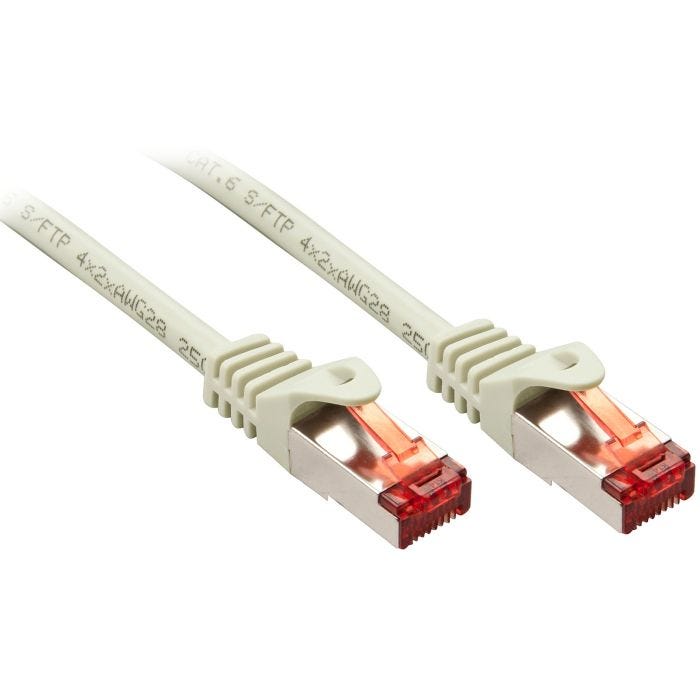 LINDY Basic Cat.6 S/FTP Cable Grey 5m Patch Cable