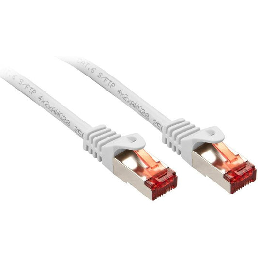Lindy Cat.6 S/FTP 1m câble de réseau Blanc Cat6 S/FTP (S-STP)