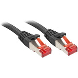 LINDY Cat.6 S/FTP Cable Black 10m Patch Cable