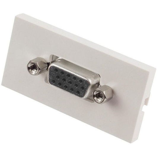 Lindy - Module Snap-In double femelle VGA, pour boîte murale
