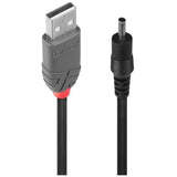 LINDY Adapter Cable USB A male - DC 3.5/1.35mm male 1.3m