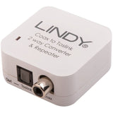 LINDY Convert. audio coaxial optique