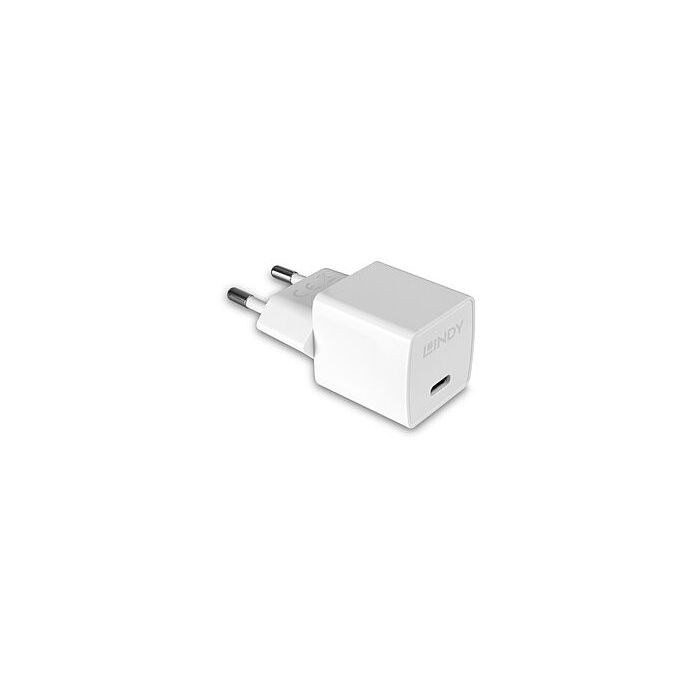 LINDY 20W Type C PD Charger EU Plug