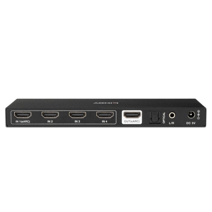 LINDY 4 Port HDMI 8K60 Switch with eARC