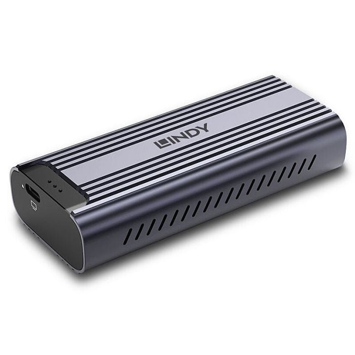 LINDY USB4 NVMe M.2 SSD Enclosure