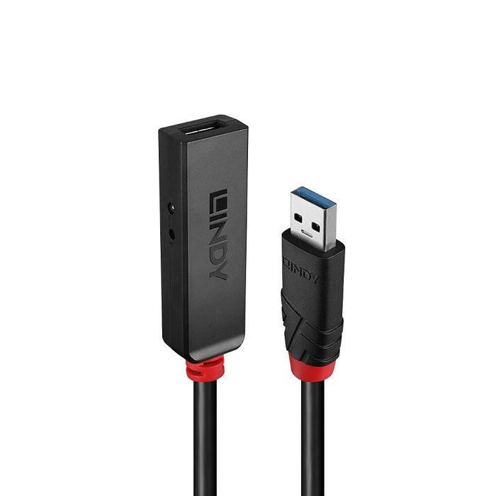 LINDY 5m USB 3.0 Active Extension Slim