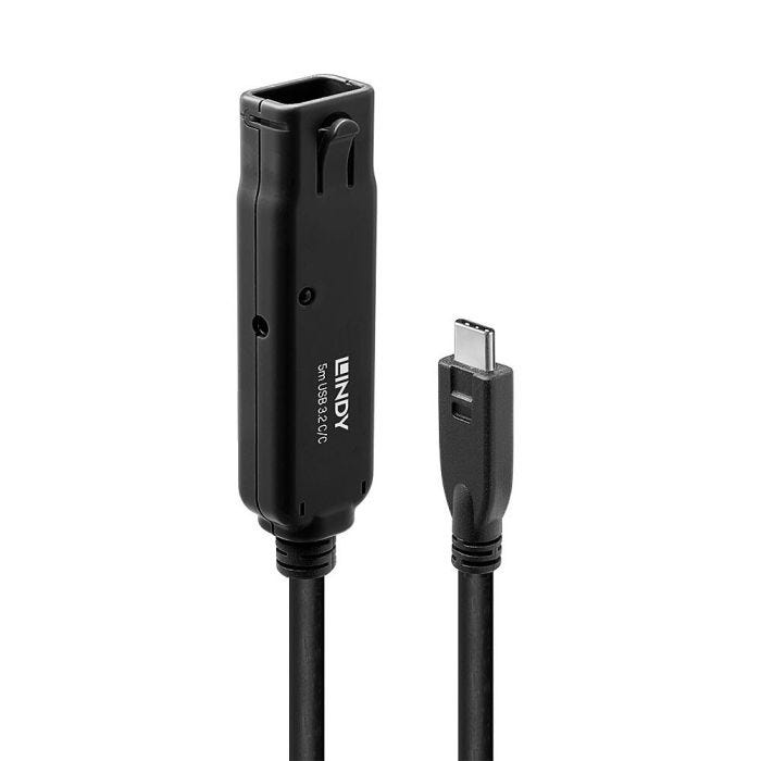 LINDY 5m USB 3.2 10Gbps C/C Active Extension Pro
