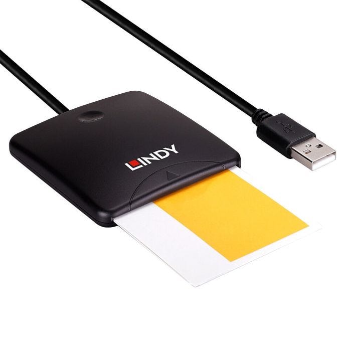 LINDY USB 2.0 Smart Card Reader