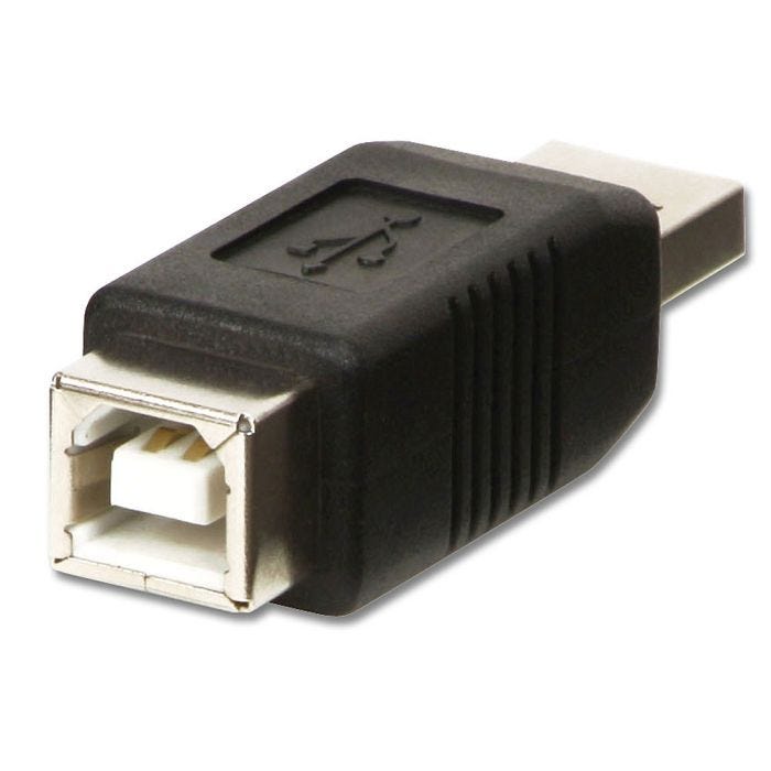 LINDY USB Adapter Type A-M/B-F A male to B female