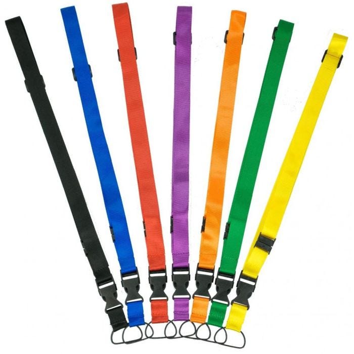Listen Breakaway lanyard (Violet)