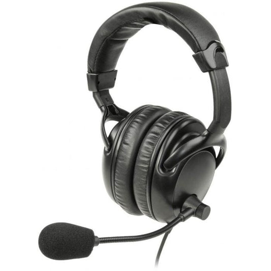 Listen LA-454 Casque stéréo avec micro, réduction de bruit de 23,7dB