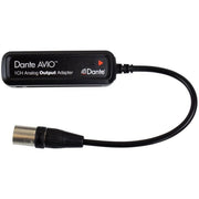 Listen Dante 1 Channel Output XLR Adapter