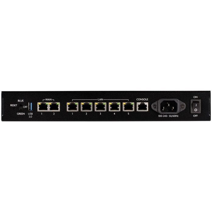 Luxul Epic 5 GIGABIT Router Ports ON Back