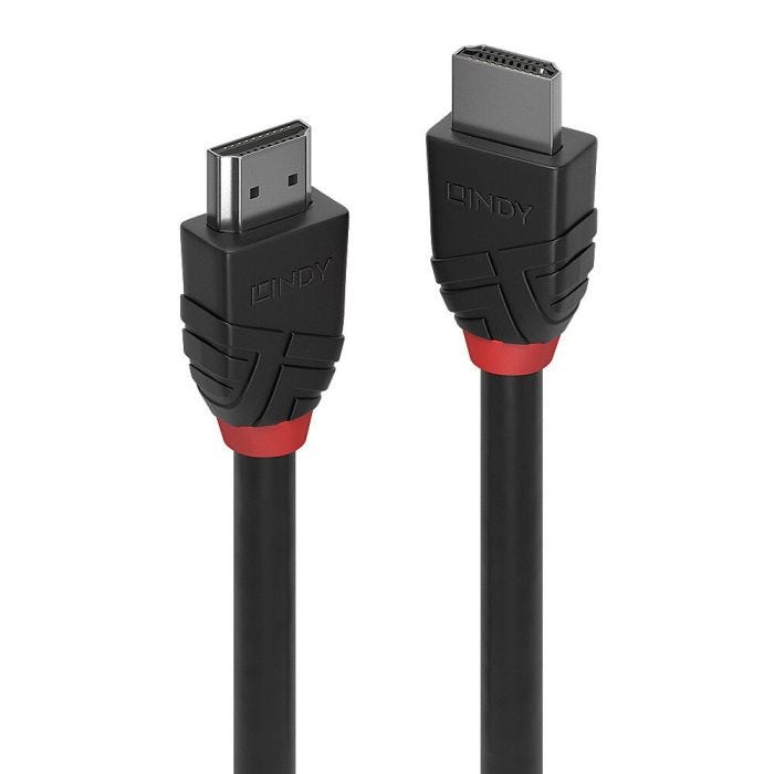 LINDY 2m 8k60hz HDMI Cable Black Line