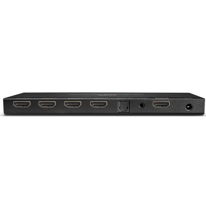 LINDY 4 Port HDMI 2.0 4K60 Splitter - 18GBit/s HDMI 2.0 with Audio