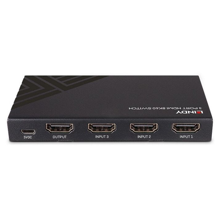LINDY 3 Port HDMI 8K60 Switch