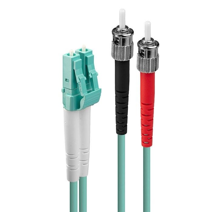 LINDY Optic Cable LC/ST OM3 10m 50/125 Multimode