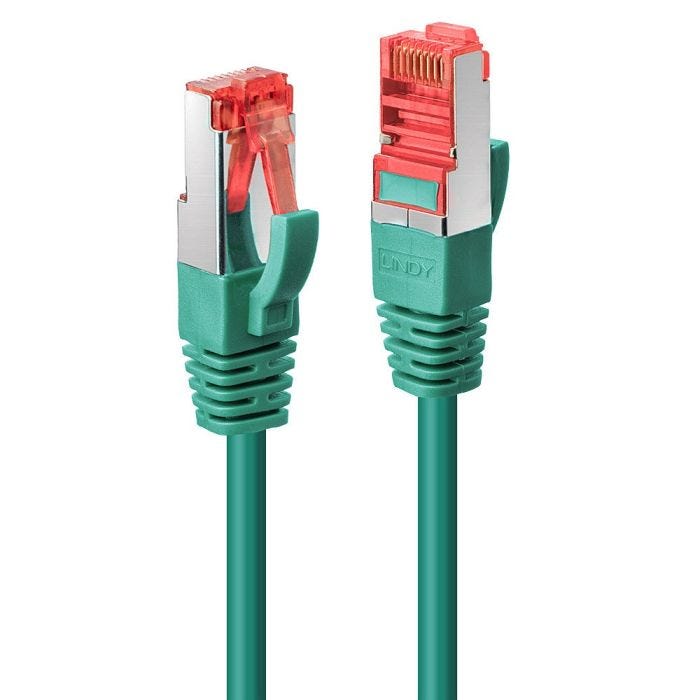 LINDY Cat.6 S/FTP Cable green 1m Patchcable