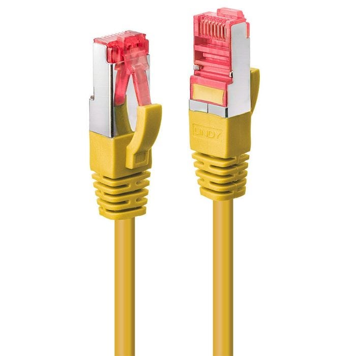 LINDY Cat.6 S/FTP Cable yellow 10m Patchcable