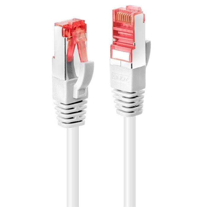 LINDY Cat.6 S/FTP Cable white 15m Patchcable