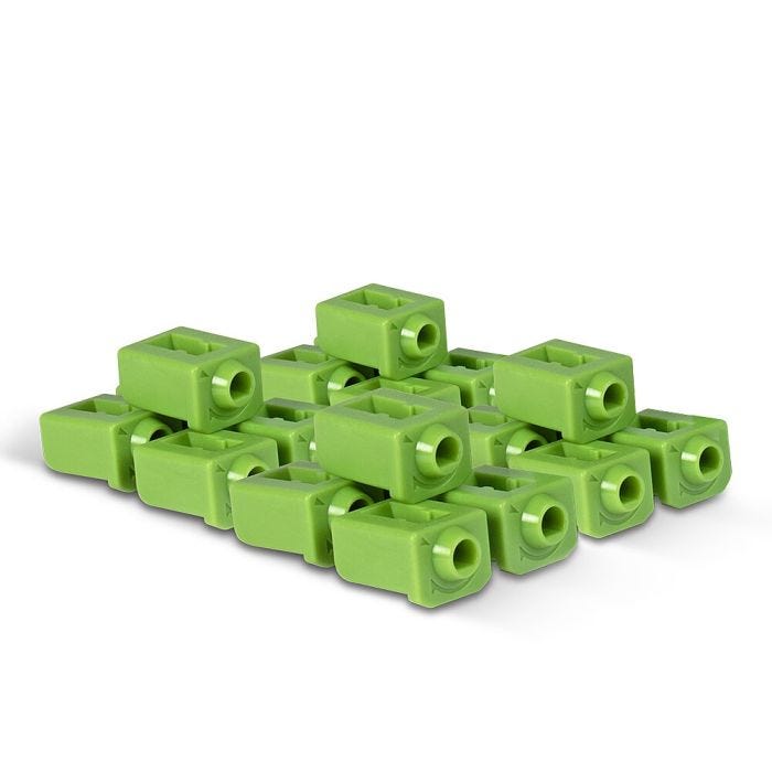 LINDY SFP Port Locks GREEN 20pcs.