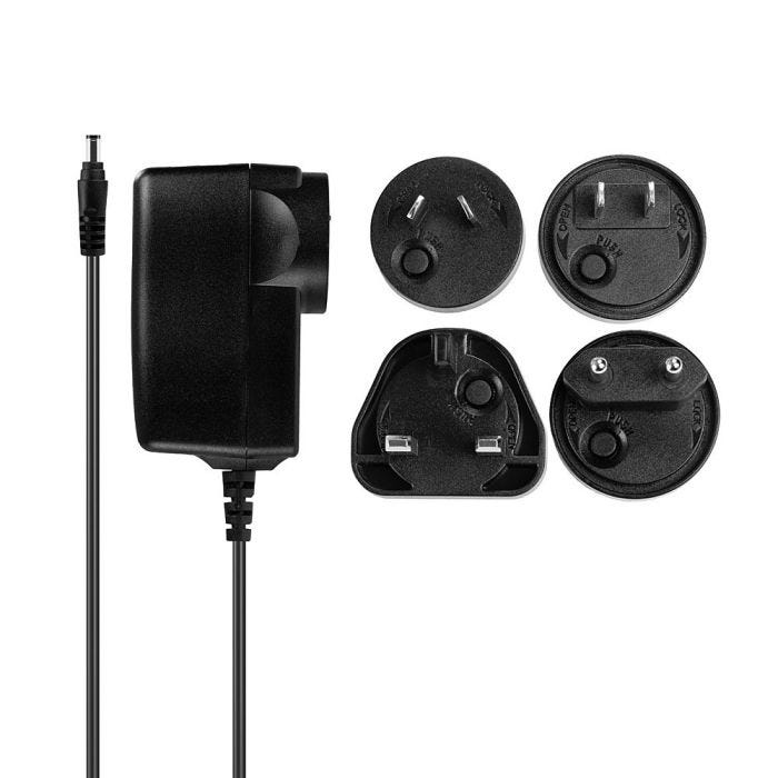 LINDY 12VDC 3A Multi-country Power Supply 5.5/2.5mm