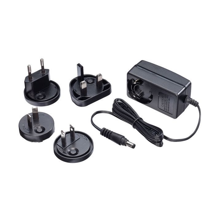 LINDY MC Switching AC Adapter 12VDC1.25A 2.5/2.1mm Level VI