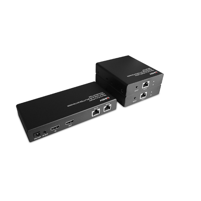 LINDY 70m 2 Port Cat.6 HDMI 4K60 Splitter Extender