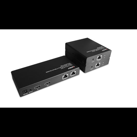 Lindy Rallonge Splitter Cat.6 2 ports HDMI 4K60 & IR, 70m