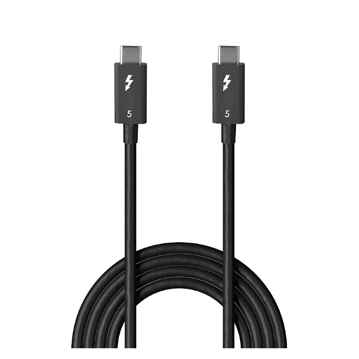 LINDY 1m Thunderbolt 5 passive cable
