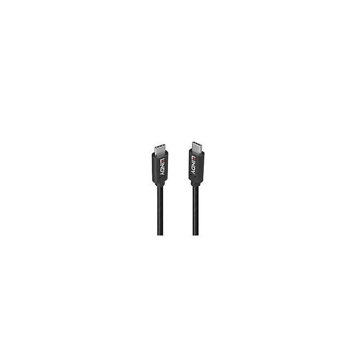 LINDY 1m USB 3.2 Type C Cable 20Gbps 100W PD GRS
