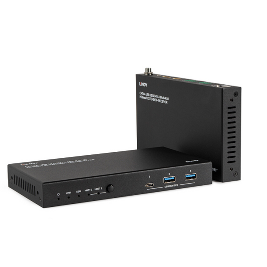 Lindy Extender USB 3.2 Gen 1 & HDMI 4K60 HDBaseT 100m (Cat.6A)