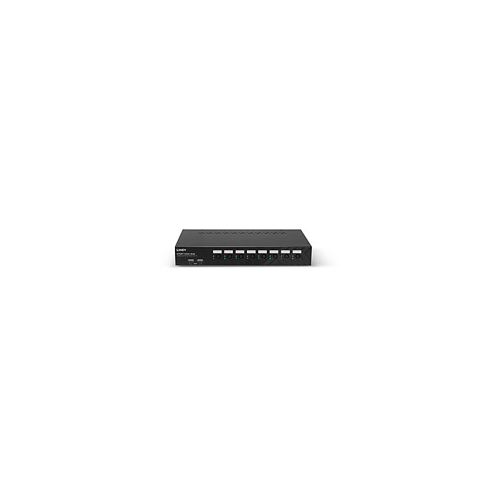 LINDY 8 Port HDMI 4K60 USB 2.0 & Audio KVM Switch
