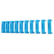 Lindy HDMI Port Blockers (without key) - pack of 10, Blue