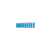 Lindy DP Port Blockers (without key) - pack of 10, Blue