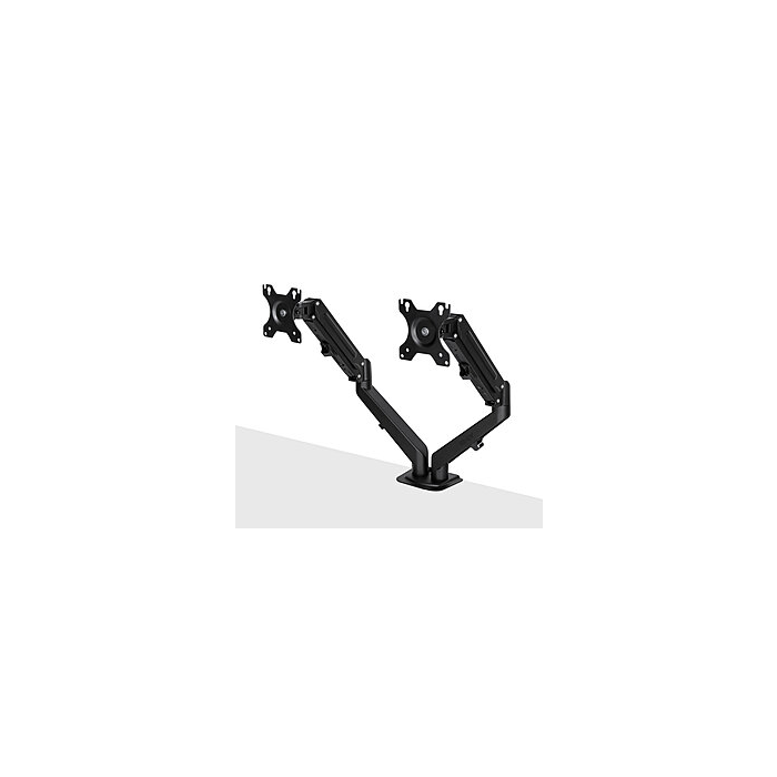 LINDY Dual Mount Desktop Gas Spring Arm - Black