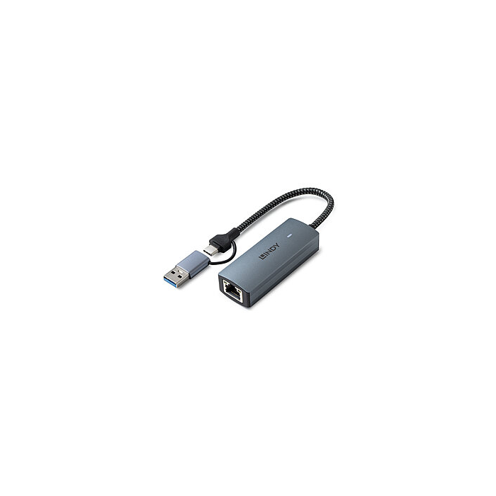 LINDY USB 3.2 Gen 1 to 5G Ethernet Converter